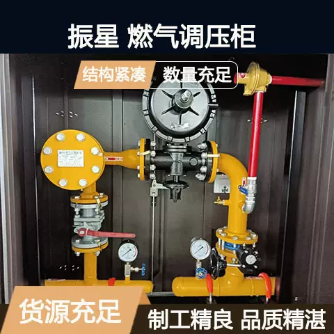 定制天然气调压箱燃气计量减压撬CNG减压设备壁挂楼栋调压箱柜