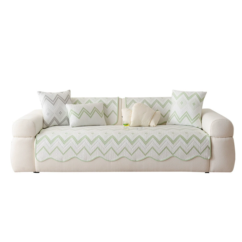 Summer sofa, silk mat, non-slip pillow, new collection