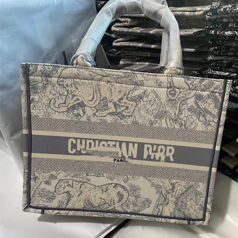 D Home Classic Shopping Bag Bolso bordado portátil Bolso de compras para mujer Bolso especial para mujer Bolso abierto de moda de gran capacidad