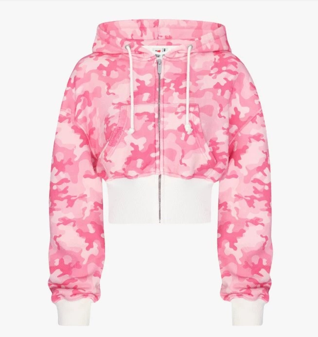 Elegant Printed Women's Sweatshirt Set For Autumn And Winter_voghion.com