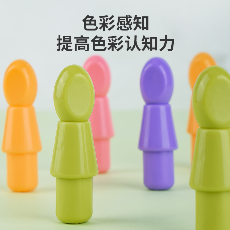 Los juguetes de entrenamiento de concentración del bebé tortuga educativa educación temprana 1-3 años coordinación mano-ojo DE LOS NIÑOS empalme dragón juguete