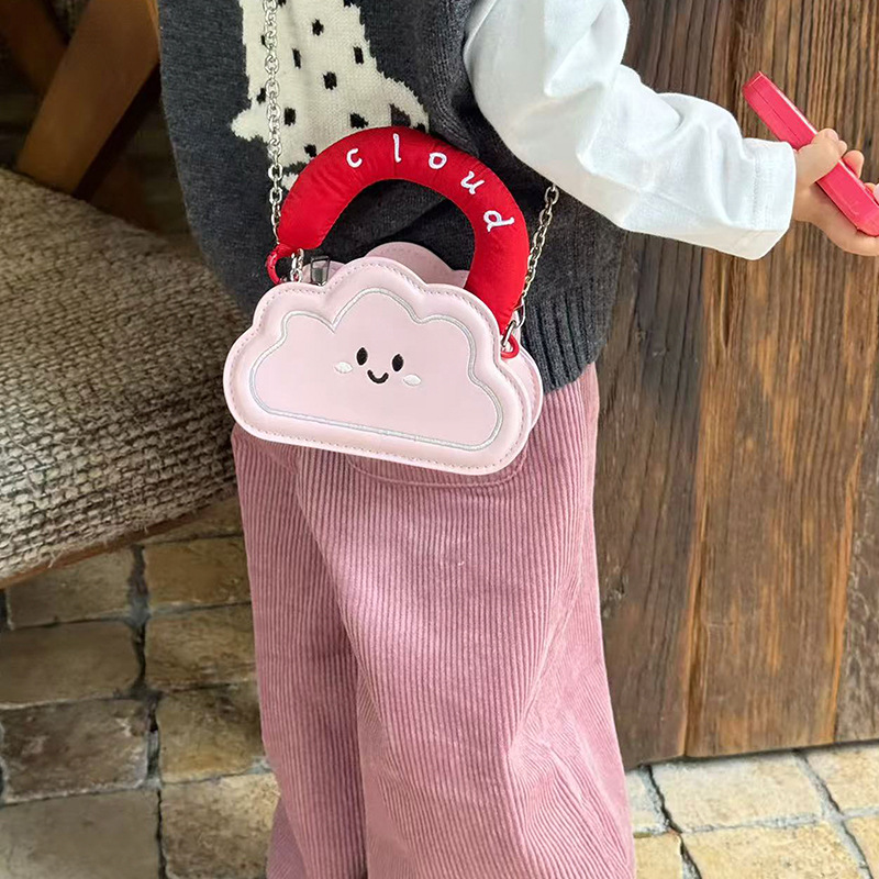 Bolsas de niños transfronterizas 2025, nueva linda niña mochila para salir a la caricatura niña pequeña bolsa de hombro