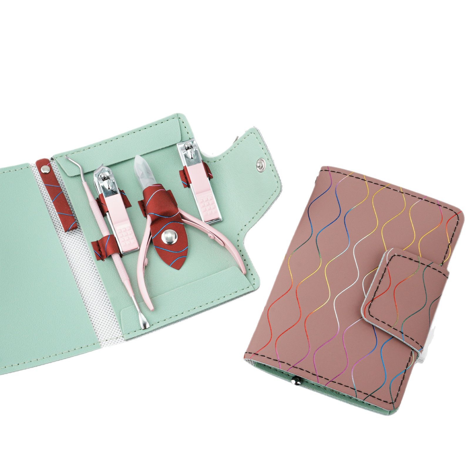 Juego de cortaúñas, tijeras para la piel muerta, herramientas para uñas, cuchillo de pedicura, uso doméstico original, pinzas para la piel muerta, para tienda de uñas