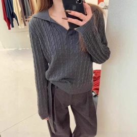 女式针织衫;男式针织衫;毛衣