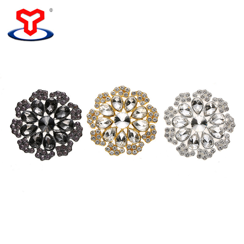 2021 New inlaid rhinestone buttons European and American fashion coat coat buttons DIY foot buttons manufacturers wholesale 2021 New inlaid rhinestone buttons European and American fashion coat coat buttons DIY foot buttons manufacturers wholesale
