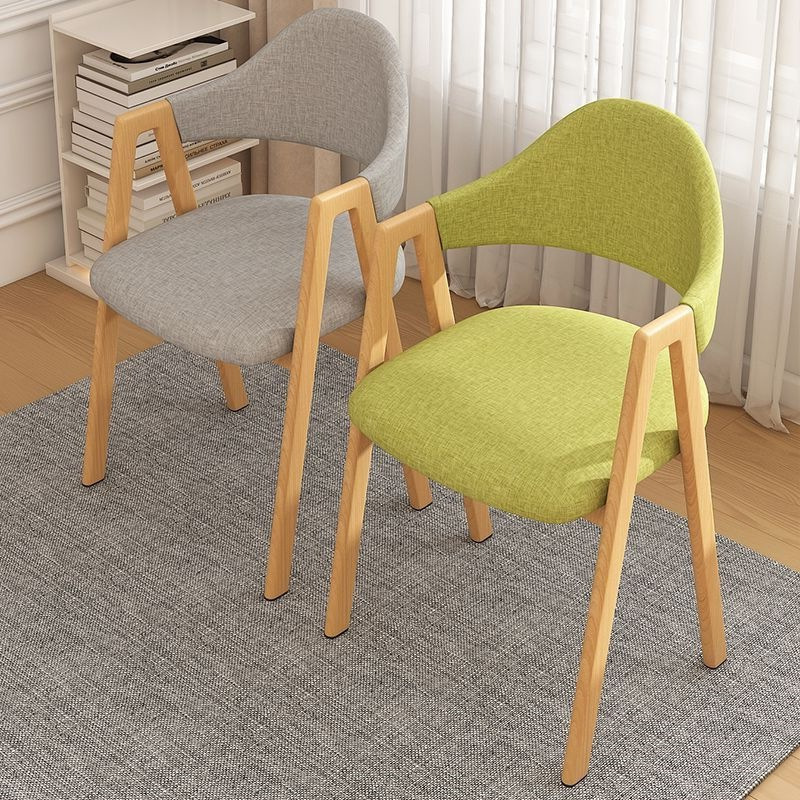 Nordic Dining Chair for Home Use, Modern Minimalist A-Shaped Chair, Dining Room Chair with Backrest, Iron Art Dining Table Chair, Bedroom Desk Stool, Fabric Nordic Dining Chair for Home Use, Modern Minimalist A-Shaped Chair, Dining Room Chair with Backrest, Iron Art Dining Table Chair, Bedroom Desk Stool, Fabric