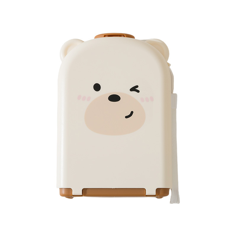 Cepillo de limpieza especial portátil para bebés recién nacidos, caja de almacenamiento de paquetes de viajes, conjunto de cepillos de limpieza de silicona