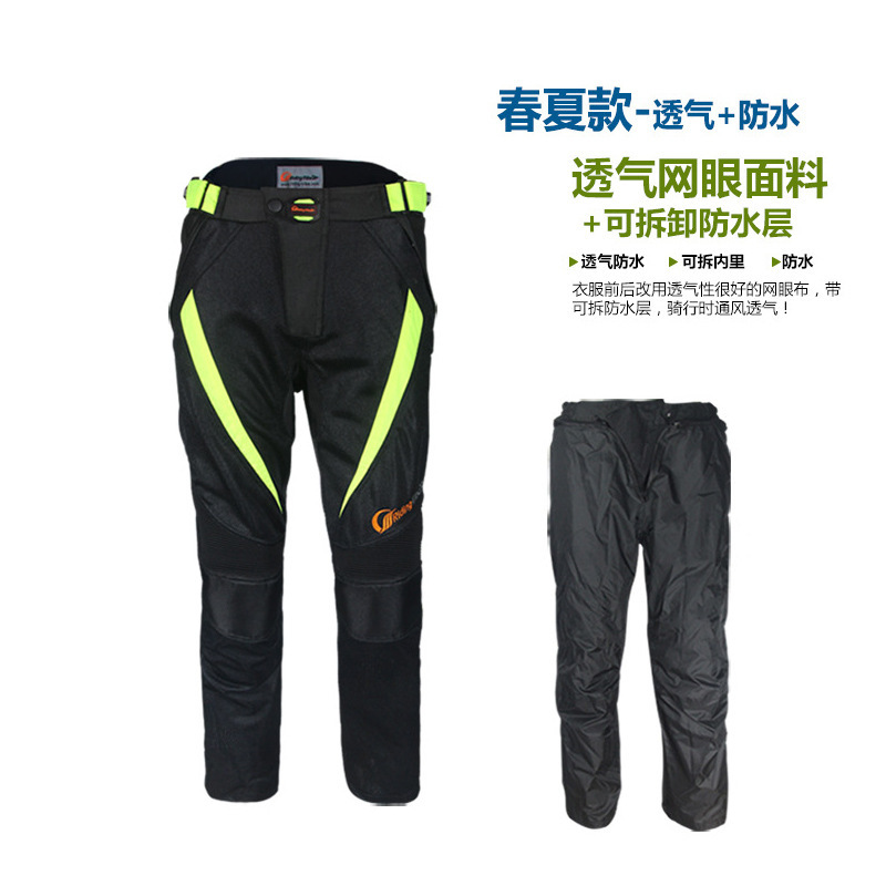 Riding tribu motocicleta ciclismo traje de hombre traje de carreras de mujer resistente a la caída motocicleta impermeable Four Seasons