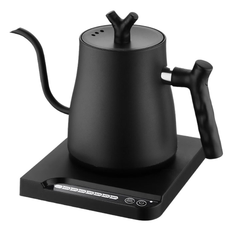 En stock fabricante fuente transfronteriza Hervidor eléctrico olla de mano de acero inoxidable hogar hervidor largo boca Hervidor eléctrico