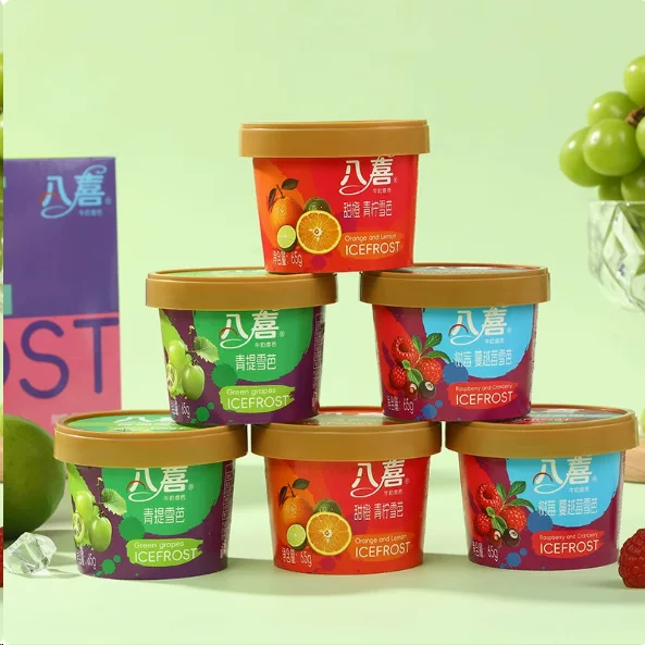 【Новинка】Бакси 65 г шарбат клюква/цинти/сладкий апельсин вкус интернет-знаменитость мороженое холодный напиток оптовая продажа