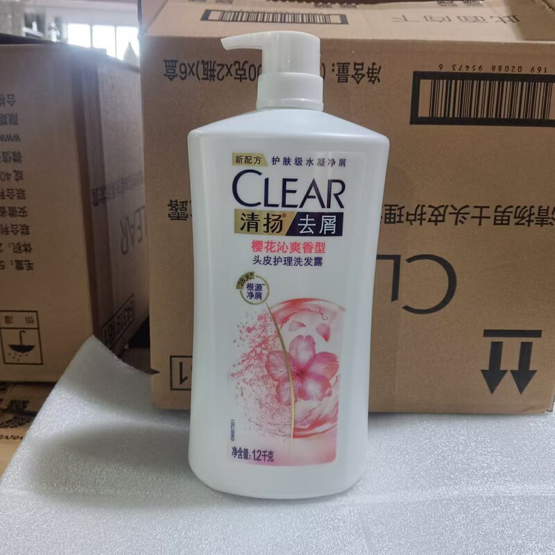清扬去屑洗发露冰爽薄荷清凉头皮洗头膏男女1.2kg大容量|undefined