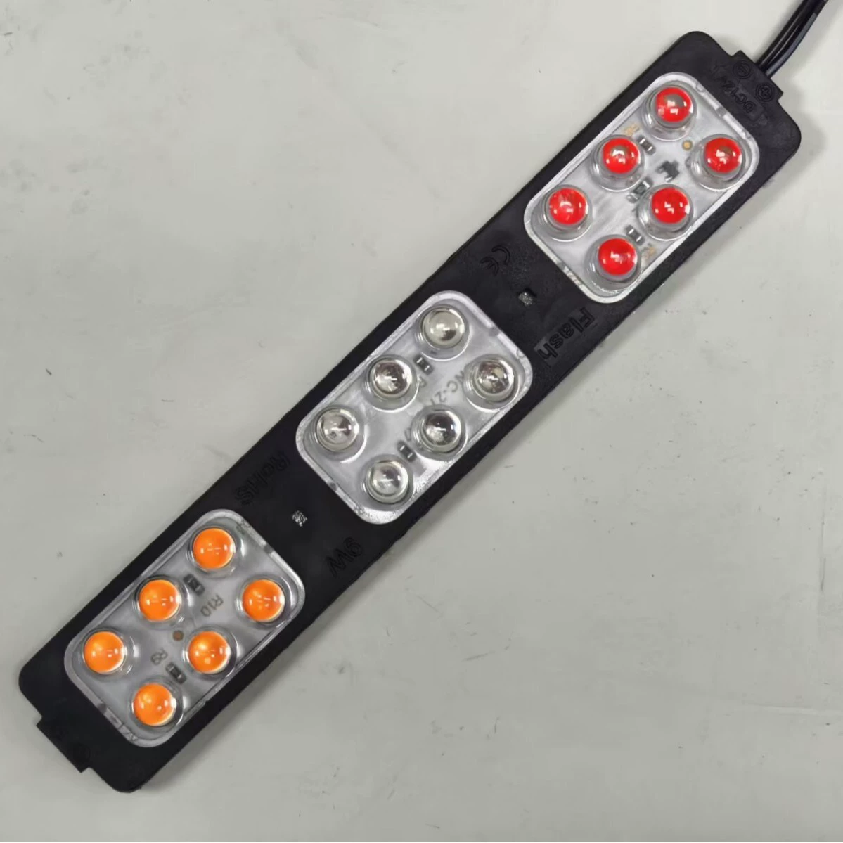 DC12V/светодиодный модуль литья под давлением, 18 ламп/светильники Douduo, красный, синий, желтый, светодиодный модуль, прямая продажа с фабрики