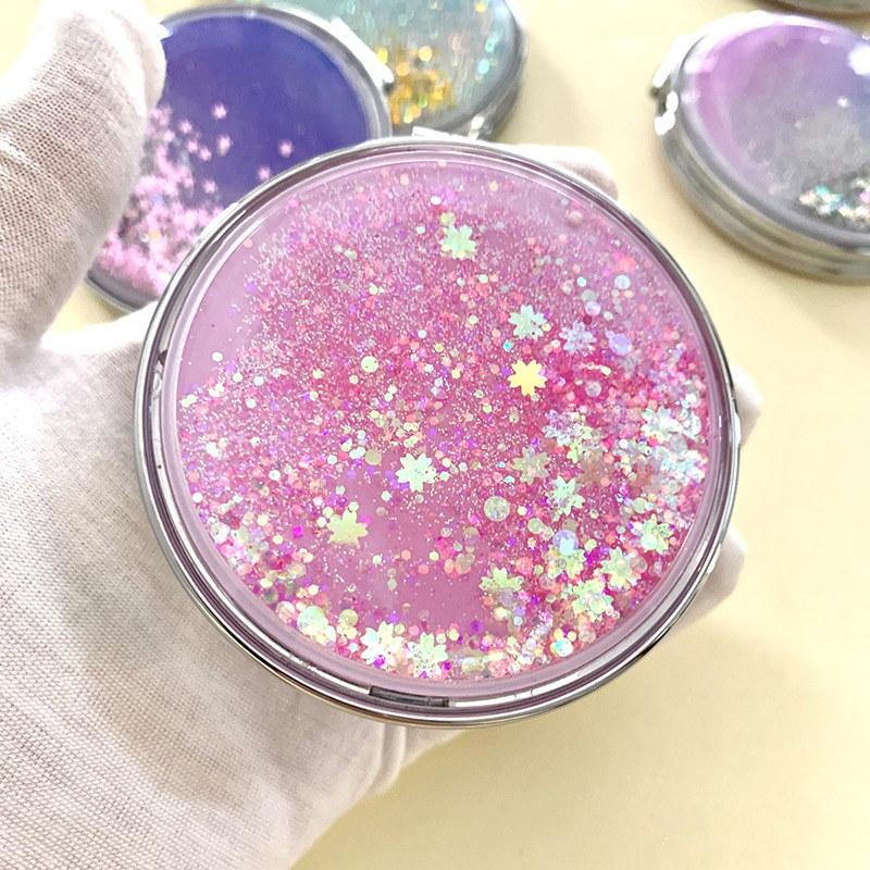 圆形星空流沙镜