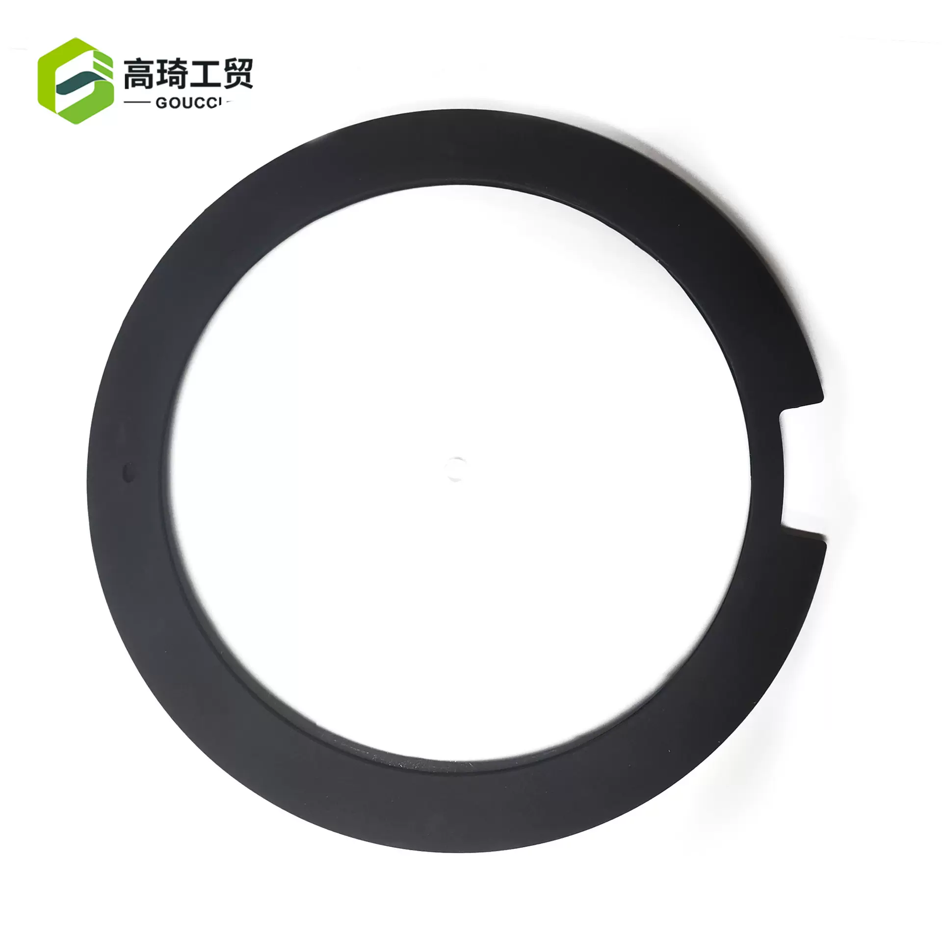 黑色硅胶缺口开钢化玻璃锅盖lid可拆卸系列锅盖KC型