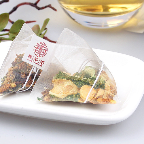 Qiaoyuntang Tartary buckwheat and burdock tea 250g/bag triangular bag Sanqing tea burdock tea tartary buckwheat, bitter melon and mulberry leaf tea