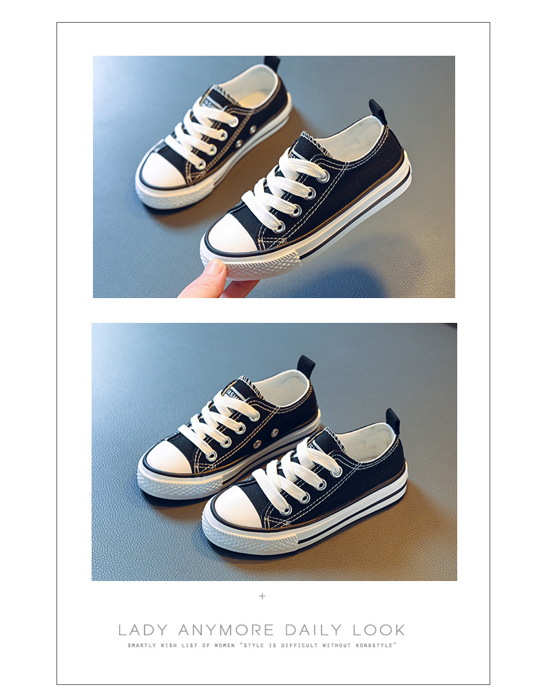 Children's Canvas Shoes - Image 2