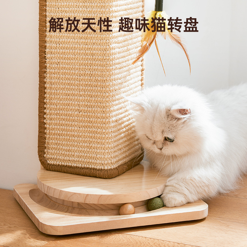 Nuevo tablero de agarre para gatos, sisal vertical, resistente al desgaste, resistente al agarre y al desdén, sofá de protección, esquina de la pared, juguetes para gatos para aliviar el aburrimiento