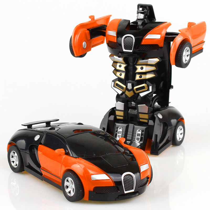 Cross-Border Children's Transformer Toy Car Car Model Inertia Car Boy Puzzle Stall Night Market Toy Wholesale Market