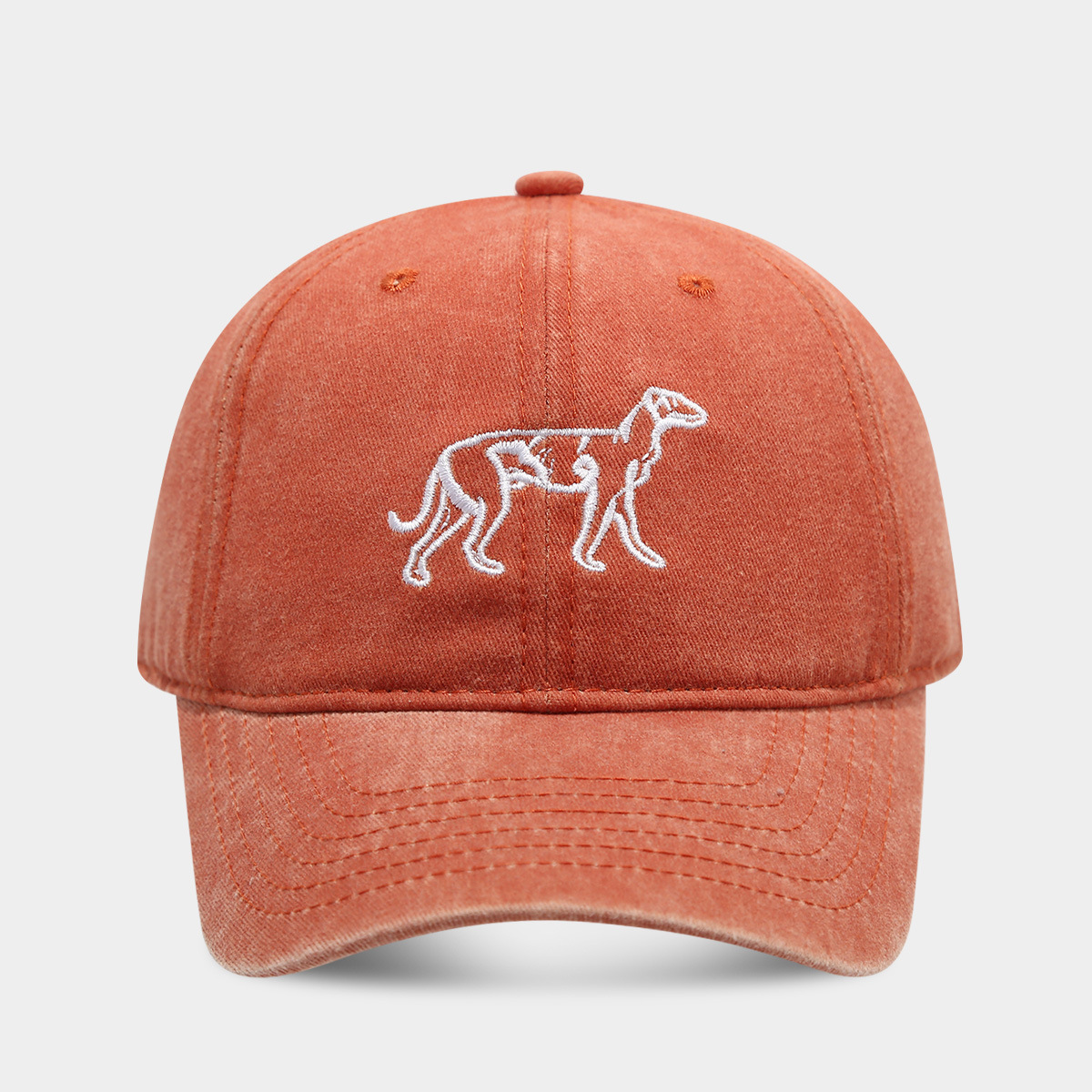 Gorra de visera para mujer primavera y verano deportes al aire libre ocio sombrero para el sol de techo suave pareja gorra de béisbol retro bordada para perros