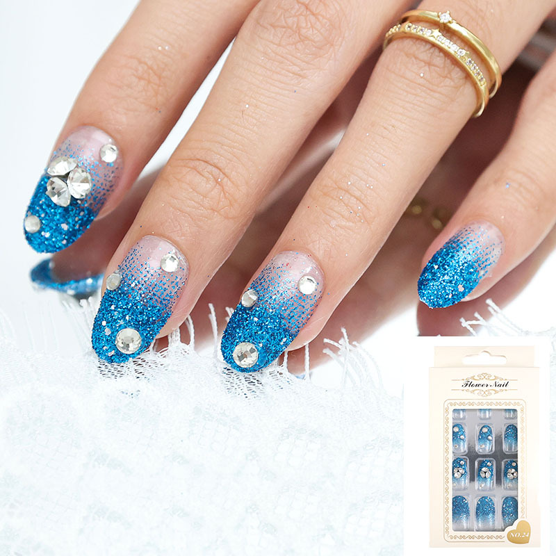 Amazon popular desgaste de uñas francés de alto grado corto parche de uñas se puede usar repetidamente parche de uñas falso extraíble