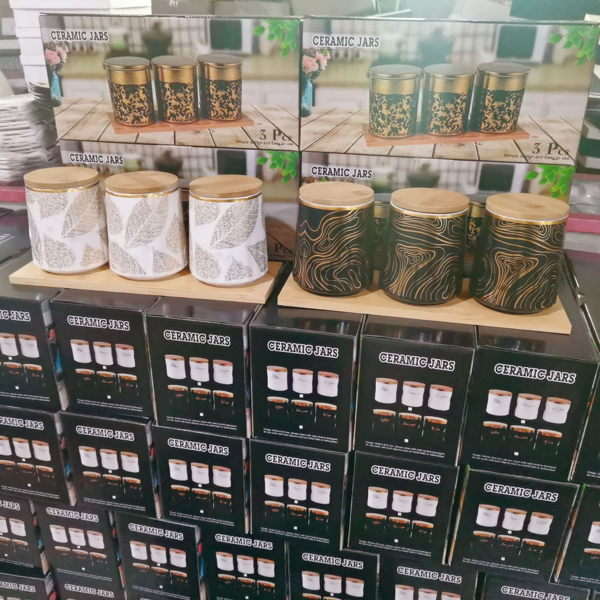 Tanques de condimentos de exportación de Oriente Medio, tanques sellados de cerámica para dedos, tanques de almacenamiento y almacenamiento de granos diversos, tanques de azúcar de café, tanques de almacenamiento de alimentos