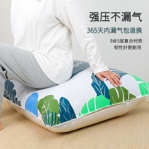 Wholesale vacuum compression bag for sucking clothes, bedding, moving, organizing, extra thick, large size, home storage bag