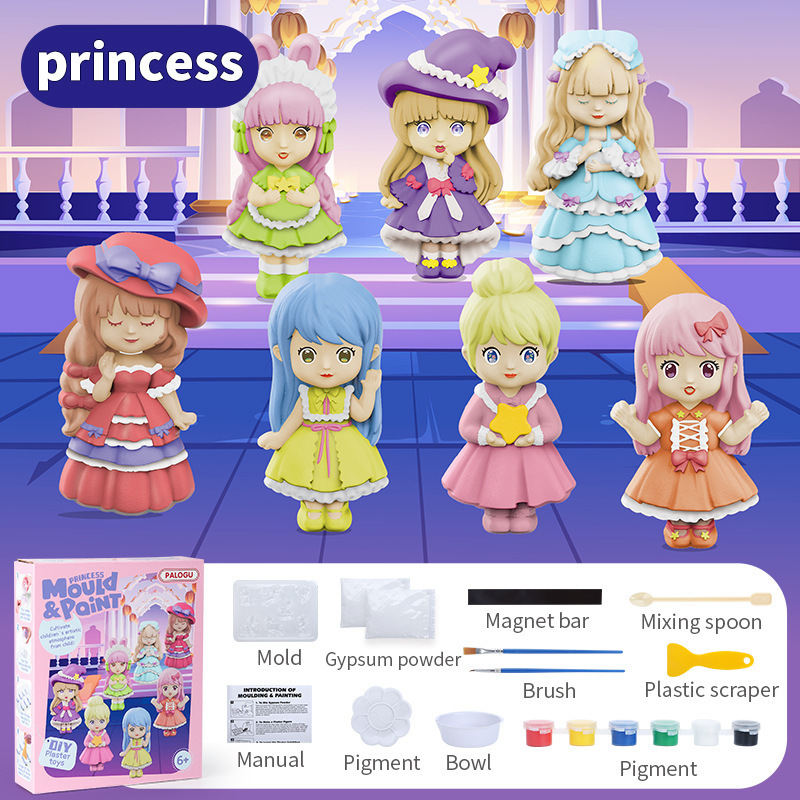 Niños pintados de yeso pintados a mano muñecas pintadas a mano diy dinosaurios graffiti creativo pintura de piedra juguetes hechos a mano al por mayor