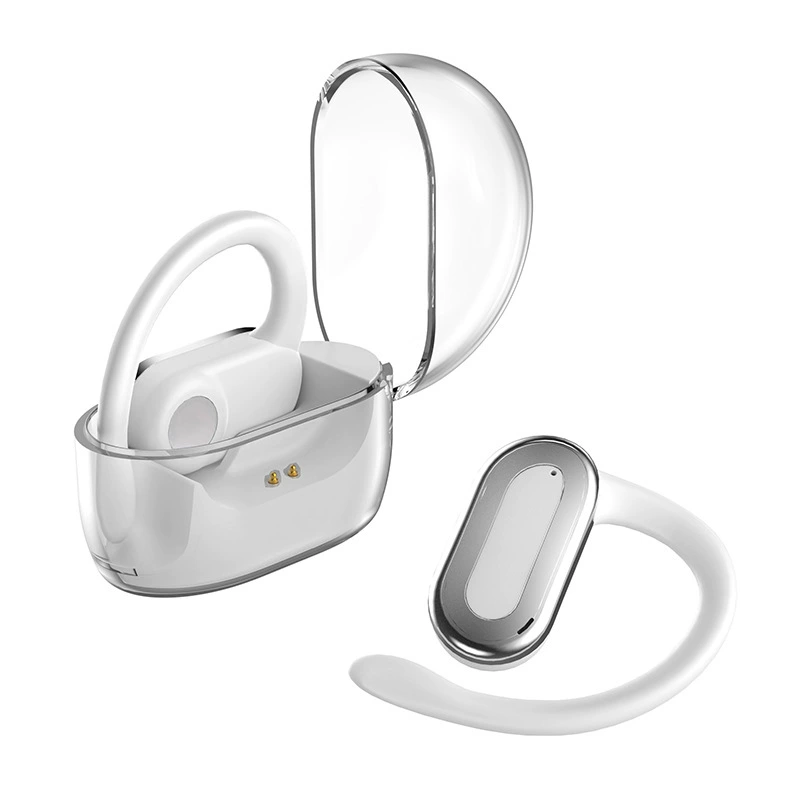 Новый прозрачный Cangka Bluetooth гарнитура OWS не в ухо беспроводной TWS спортивный Bluetooth гарнитура с ультра-долгой батареей