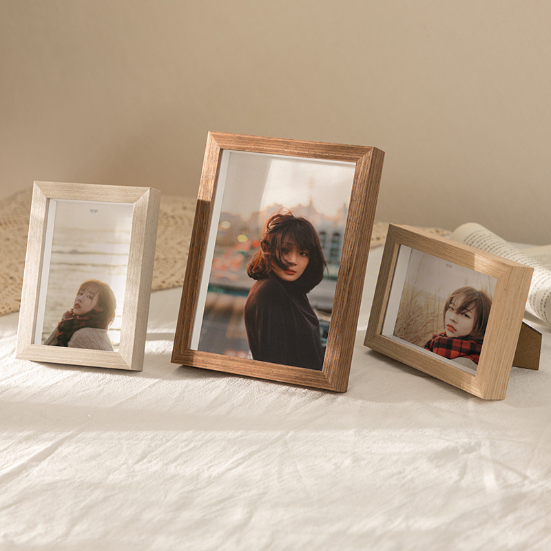 Hollow three-dimensional photo frame table simple Nordic style 5 6 7 8 10 a4 inch wall-mounted wooden frame in stock wholesale Hollow three-dimensional photo frame table simple Nordic style 5 6 7 8 10 a4 inch wall-mounted wooden frame in stock wholesale