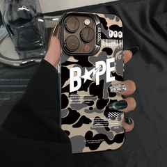 トレンドブランド迷彩柄 Apple 16 Pro Max用スマホケース iPhone 15 Pro 高級 14 Pro 越境 17 新型