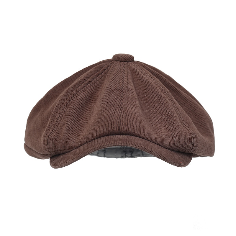 Basco ottagonale retro berretto newsboy per uomo e donna_voghion.com