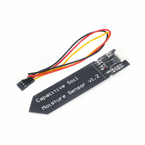 Capacitive Soil Moisture Sensor, Corrosion-Resistant, Wide Voltage Operation, Wired