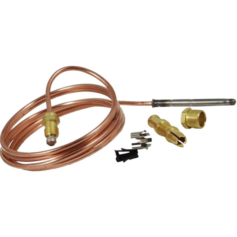 Прямые продажи с фабрики, термопара, 610 мм, термопара с прорезью, хвостовая резьба 11/32-32UNS, игла для датчика зажигания