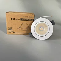 Foshan Lighting початок потолочный светильник серии Lingfan светодиодный прожектор встроенный точечный светильник 3w6w9w светильник бычьего глаза светильник для винного шкафа