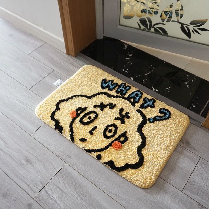 Cross-Border Niche Art Carpet Imitation Cashmere Living Room Bedroom Cooling Soft Bathroom Door Absorbent Non-Slip Floor Mat Cross-Border Niche Art Carpet Imitation Cashmere Living Room Bedroom Cooling Soft Bathroom Door Absorbent Non-Slip Floor Mat