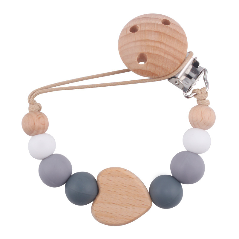 Productos para bebés y niños pequeños clip de chupeta creativo bebé dibujos animados juguetes de beech mordida de dientes molares chupeta cadena anti-caída cadena