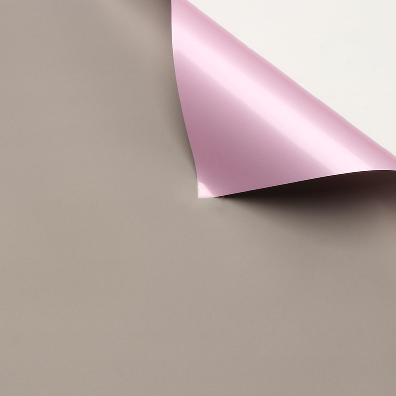 Papel de embalaje de flores de dos colores, papel de oro, papel de regalo de flores, papel de embalaje de flores