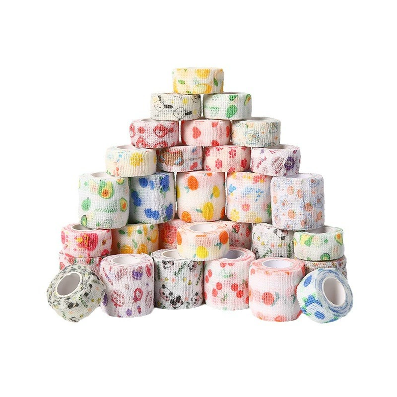 Self-adhesive elastic elastic bandage