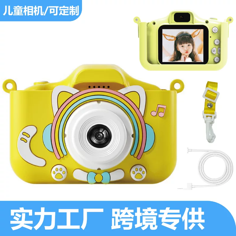 Маленькая мультяшная цифровая CCTV камера, игрушка, кот