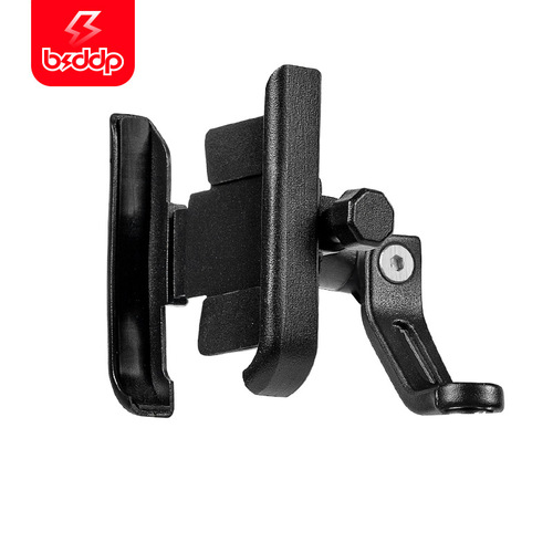 Motorcycle electric vehicle mobile phone holder takeaway bicycle modified aluminum alloy anti-fall mobile phone clip factory direct sale