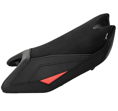 Motorcycle cushion – for Apulia RS457 23-25 modified - front-seat-cushion-red
