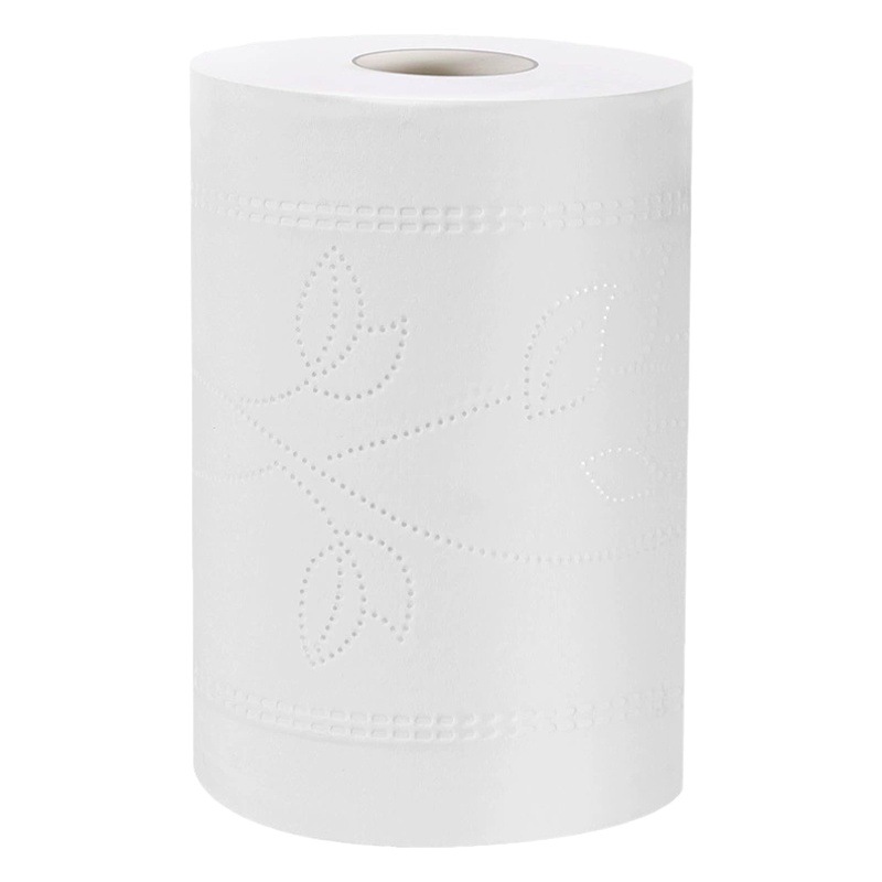 4層の安価なバルク中空ロール紙、4層のトイレットペーパー、大量の芯付きエンボスロール紙