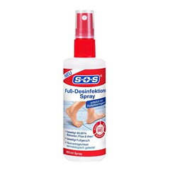 ドイツSOS足部スプレー100ml/本はスプレー消臭抗菌消毒を使いやすい