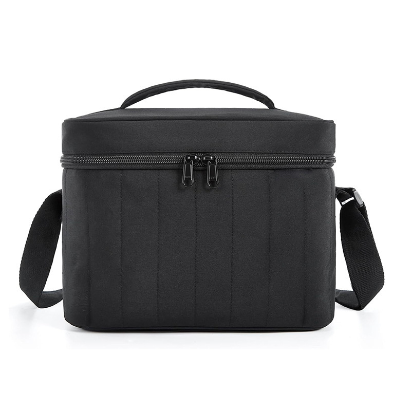 Nueva bolsa de almuerzo de damas bolsa de almuerzo aislante linda bolsa de almuerzo portátil esponjosa bolsa de almuerzo bolsa de refrigeración de quilting ligera