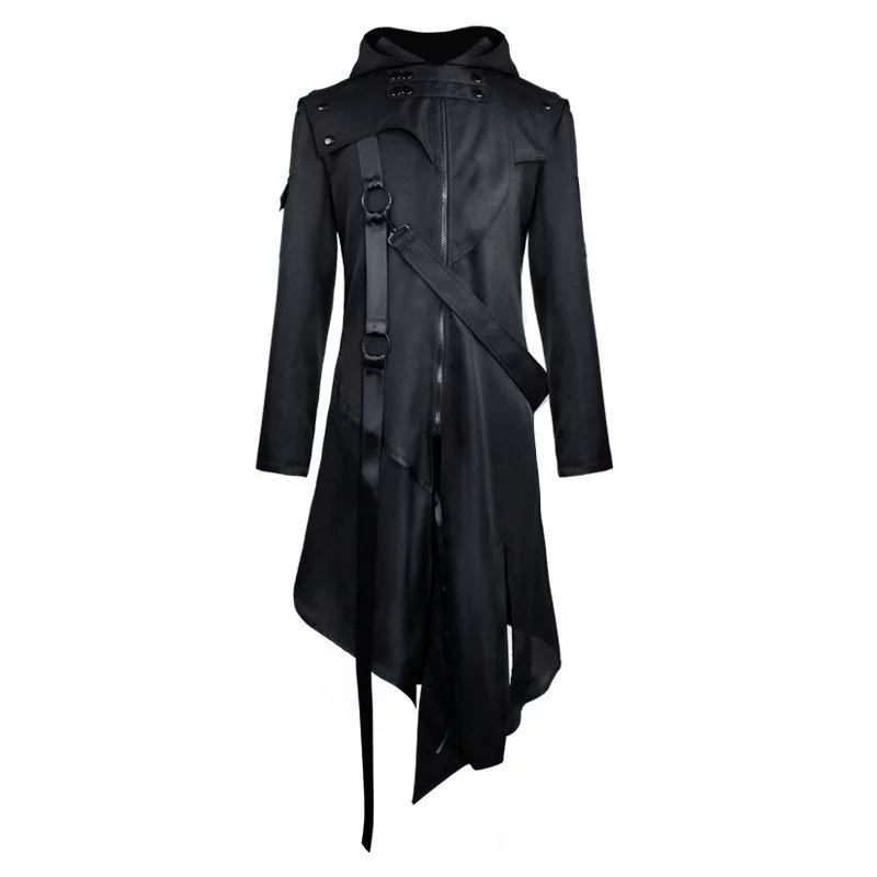 Демисезонная мужская куртка, Aliexpress, (Cross-border trading), wish, Amazon, Готика, европейский стиль, Хэллоуин, косплей
