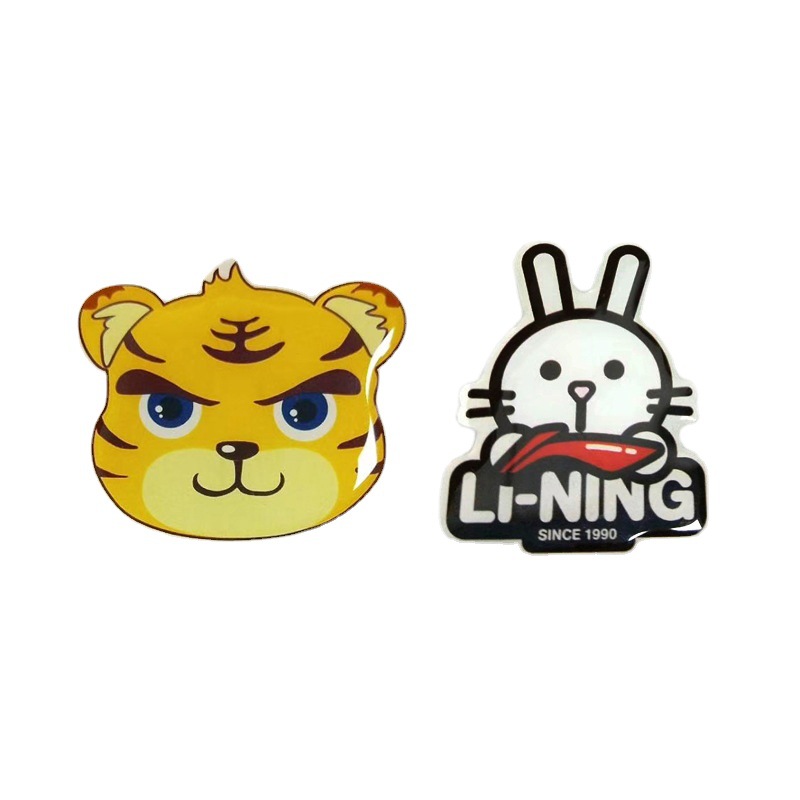 Insignia luminosa de acrílico DIY personalizada pequeña insignia para hacer accesorios de actividad de concierto insignia en forma de LED