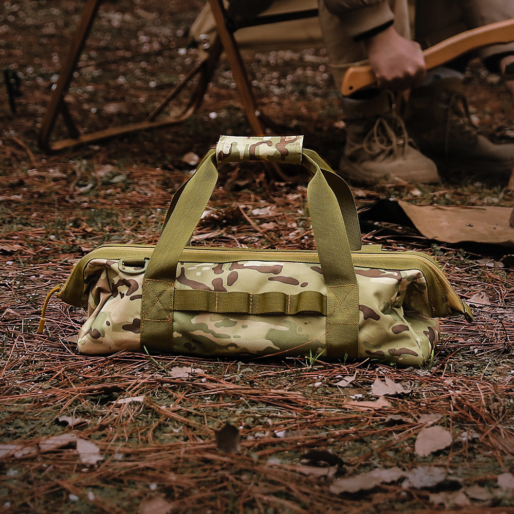 Outdoor camping tent accessories floor hammer organizer storage bag utility bag camp hammer handbag waterproof and wear-resistant