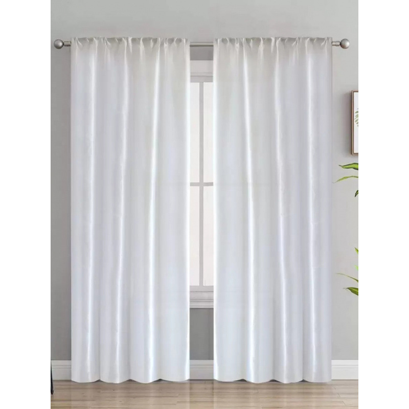 L 39382 Waterproof Magnetic Shower Curtain 防水防霉磁吸浴帘|ru