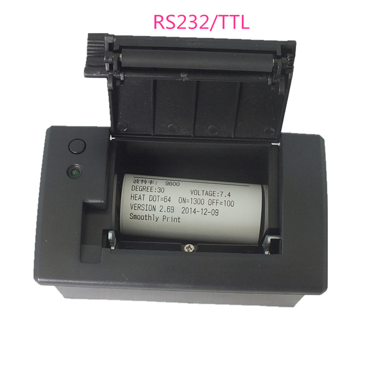 Embedded printer, alarm, controller