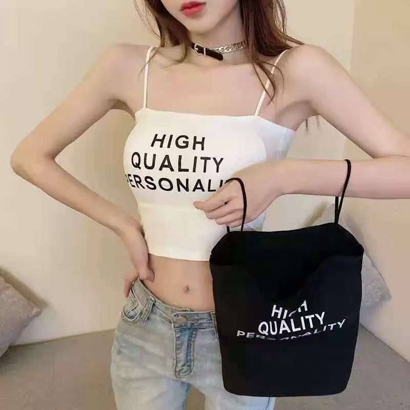 Летний легкий жилет из ледяного шелка с трубочкой, основание для слинга, бесследное нижнее белье, женское студенческое, Спортивная внутренняя стойка в Корейском стиле для обертывания груди